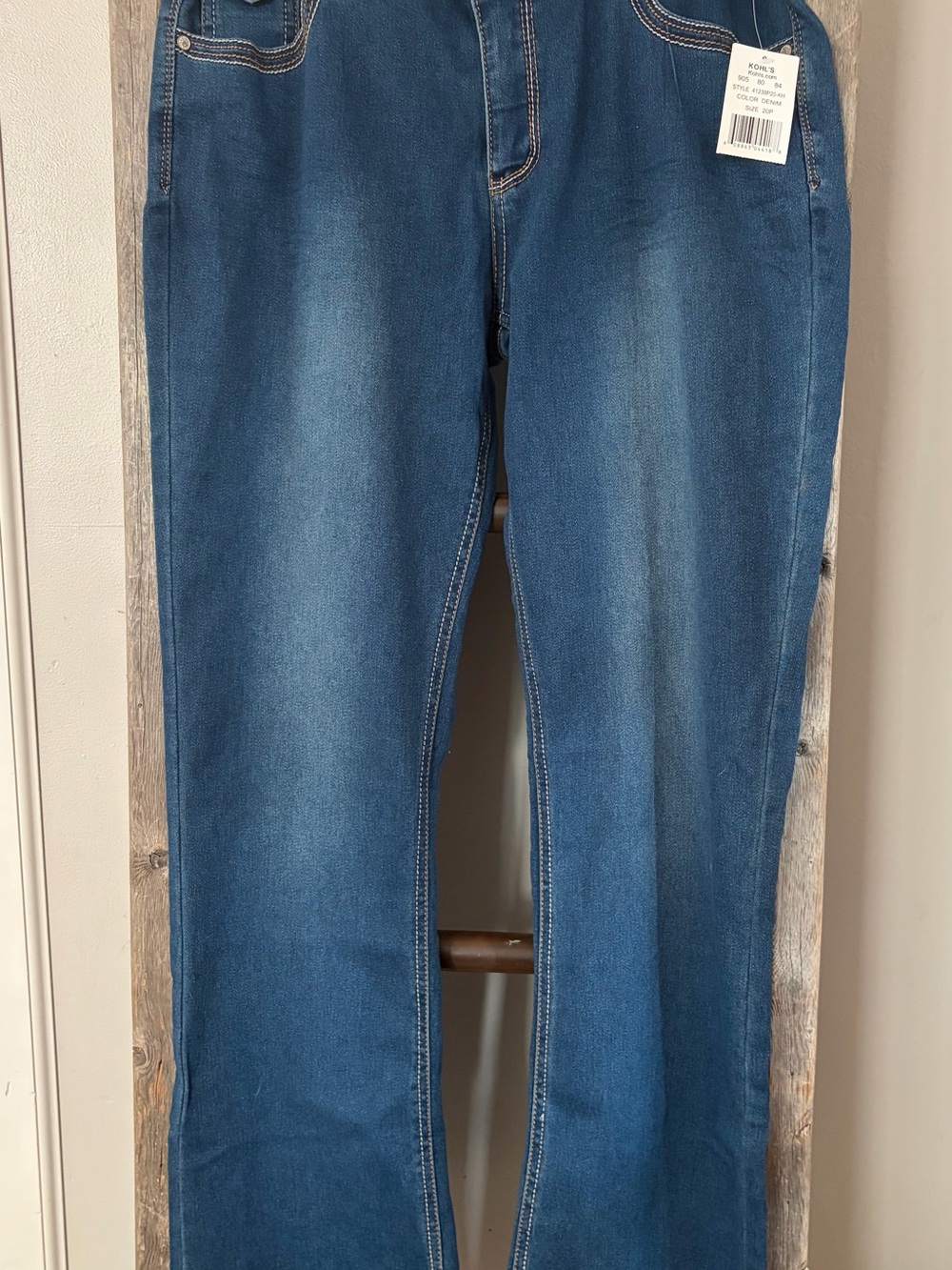 Wallflower Kids Straight Leg Jeans in Medium Blue